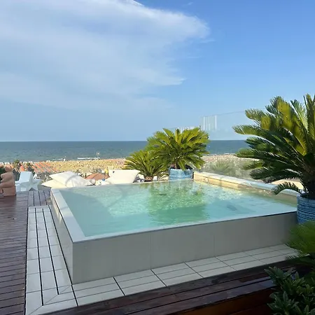 Apartmán Splendido Con Piscina Panoramica Vista Mare Rimini