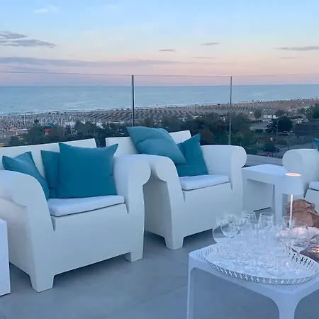 Apartmán Splendido Con Piscina Panoramica Vista Mare Rimini